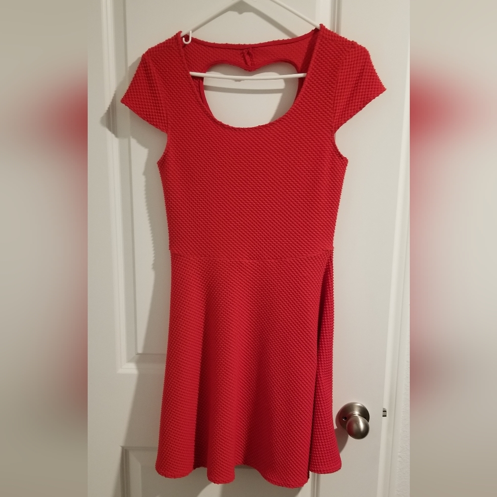 No Boundries Skater Dress with Cutout